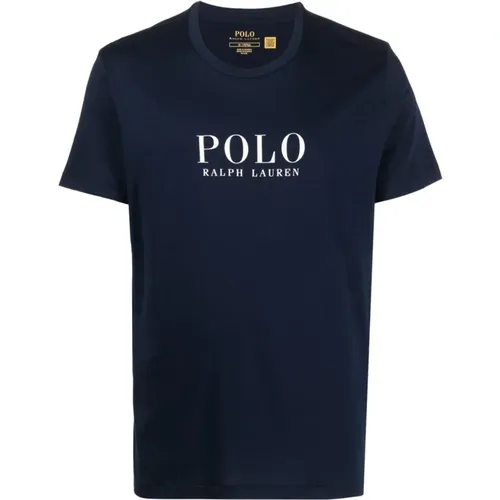 T-shirts and Polos S/S Crew-Sleep-Top , male, Sizes: L - Polo Ralph Lauren - Modalova
