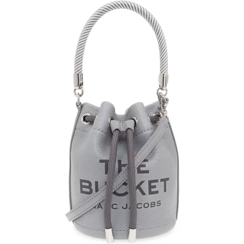 Grey Small Bucket Shoulder Bag , female, Sizes: ONE SIZE - Marc Jacobs - Modalova