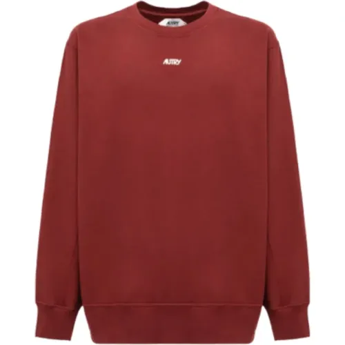 Bicolor Sweatshirt Mann Bekleidung Syrah , Herren, Größe: S - Autry - Modalova