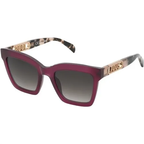 Shiny Opal Raspberry Sunglasses , female, Sizes: 52 MM - Tous - Modalova