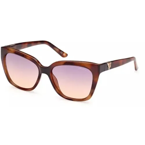 Square Frame Sunglasses with Contrasting Colors , female, Sizes: ONE SIZE - Guess - Modalova