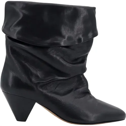 Ankle Boots with Cone Heel , female, Sizes: 3 UK, 4 UK - Isabel marant - Modalova