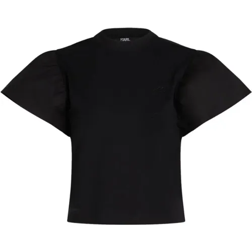 Basic T-Shirt , female, Sizes: M - Karl Lagerfeld - Modalova