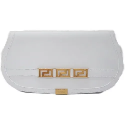 Pre-owned Leather clutches , female, Sizes: ONE SIZE - Versace Pre-owned - Modalova