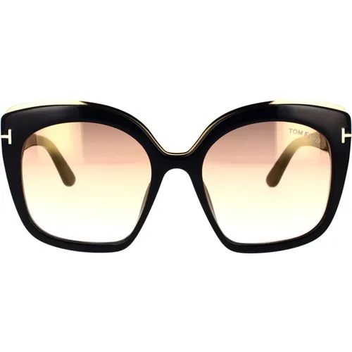 Classic Butterfly Sunglasses , unisex, Sizes: 55 MM - Tom Ford - Modalova