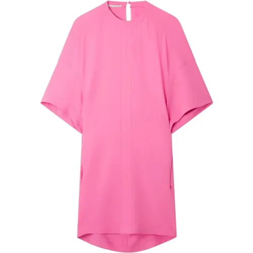 Bright Cape Short Dress , female, Sizes: M, XS, S - Stella Mccartney - Modalova