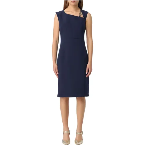 Kurzarm Tunika Kleid , Damen, Größe: XL - Liu Jo - Modalova