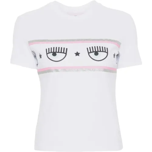 Short Sleeve T-Shirt , female, Sizes: S, XS - Chiara Ferragni Collection - Modalova