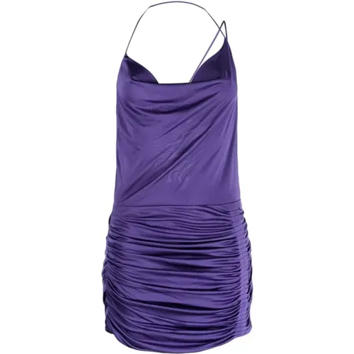 Halter Cowl-Neck Dress , female, Sizes: XL, L - Gauge81 - Modalova