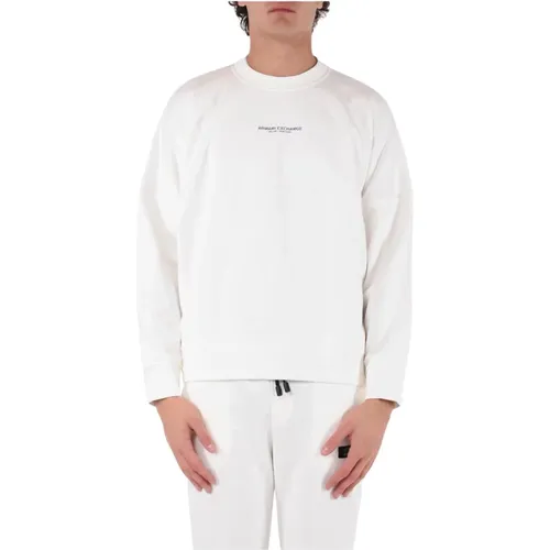 French Terry Cotton Sweatshirt , male, Sizes: 2XL - Armani Exchange - Modalova