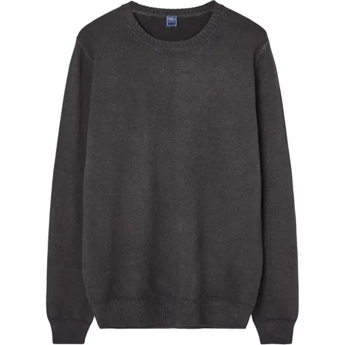 Braune Pullover Kollektion , Herren, Größe: 2XL - Fedeli - Modalova