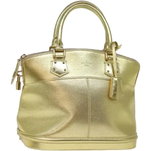 Pre-owned Leather louis-vuitton-bags , female, Sizes: ONE SIZE - Louis Vuitton Vintage - Modalova