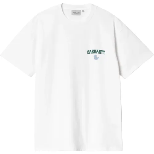 S S Duckin T-Shirt , male, Sizes: M, S, XL - Carhartt WIP - Modalova