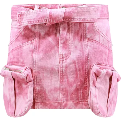 Cargo Mini Cotton Skirt , female, Sizes: S - Blumarine - Modalova