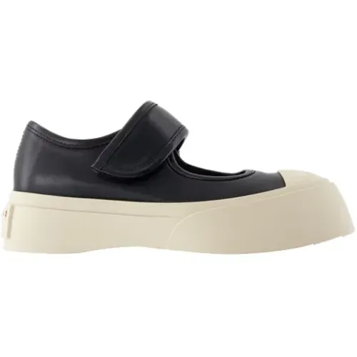 Leder flats Marni - Marni - Modalova