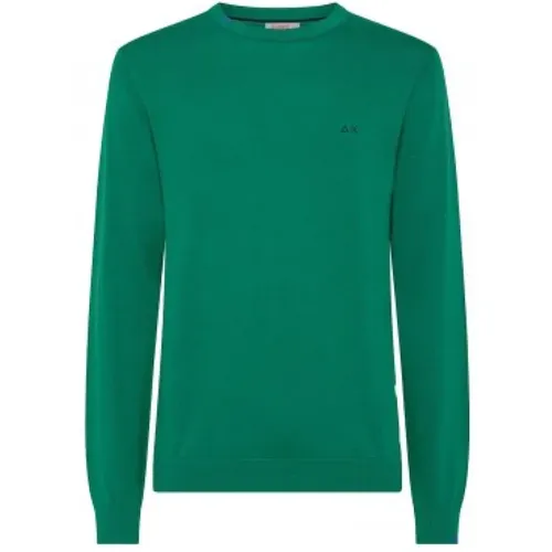 Herren Rundhals Pullover , Herren, Größe: S - Sun68 - Modalova