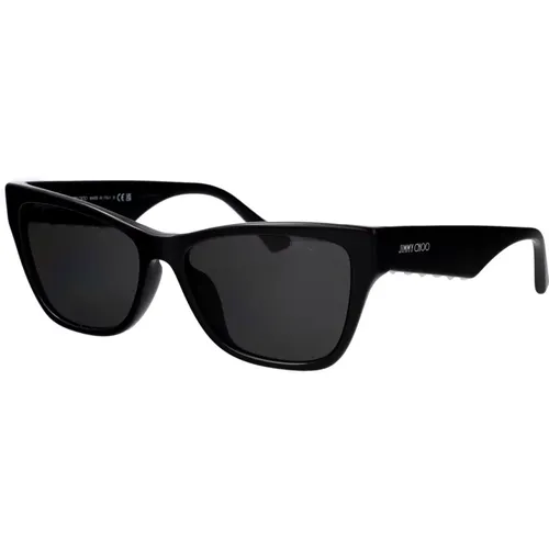 Stylische Sonnenbrille mit einzigartigem Design , Damen, Größe: 55 MM - Jimmy Choo - Modalova