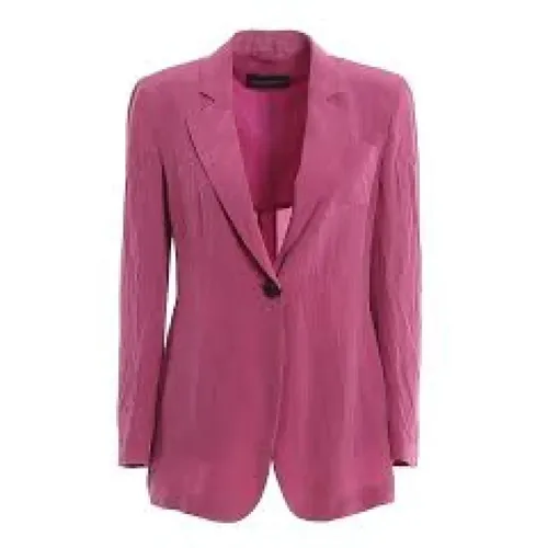 Elegant Blazer Jacket , female, Sizes: S - Emporio Armani - Modalova