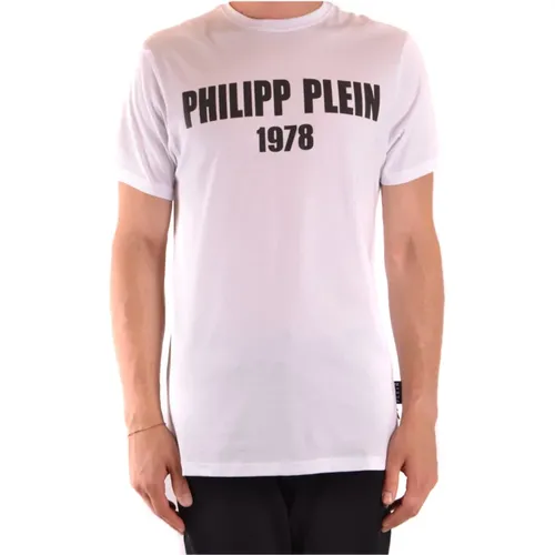 Kurzarmshirt , Herren, Größe: XL - Philipp Plein - Modalova