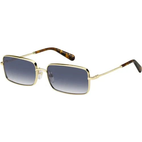 Gold Blau/Dunkelblau Sonnenbrille - Marc Jacobs - Modalova