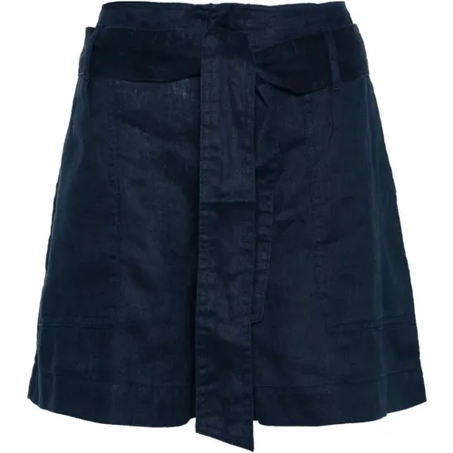 Daviana flat front shorts , female, Sizes: XL - Ralph Lauren - Modalova