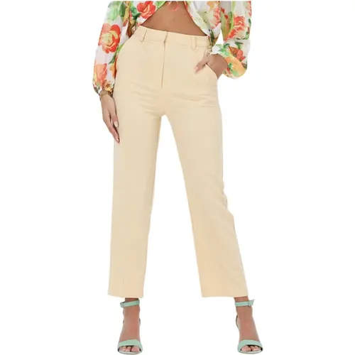 Cropped Suit Pants , Damen, Größe: L - NA-KD - Modalova