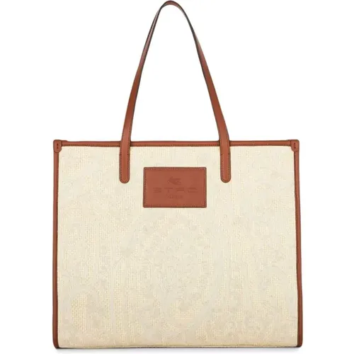 Shopping bag , female, Sizes: ONE SIZE - ETRO - Modalova
