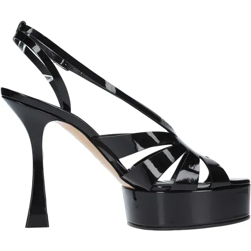 Sandalen Schwarz Casadei - Casadei - Modalova