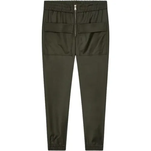 Weiche Gabardine-Joggerhose , Damen, Größe: W26 - Dondup - Modalova