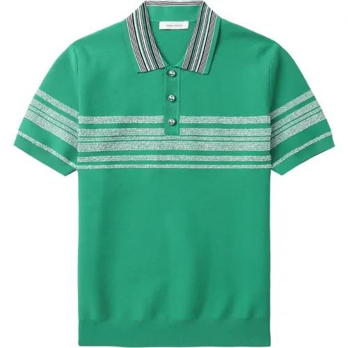 Knit Polo Shirt , male, Sizes: L, M - Wales Bonner - Modalova