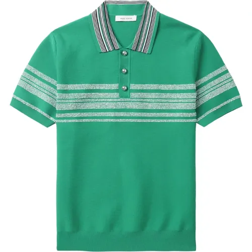 Knit Polo Shirt , male, Sizes: XS - Wales Bonner - Modalova