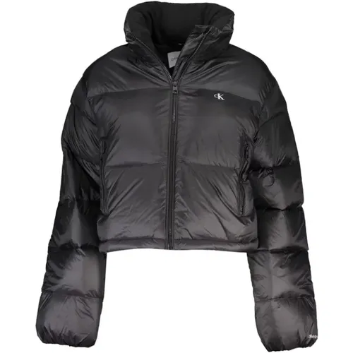 Polyamide Jackets Coat , male, Sizes: M, XS, L, S, XL - Calvin Klein - Modalova