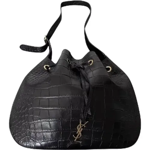 Pre-owned Leather shoulder-bags , female, Sizes: ONE SIZE - Yves Saint Laurent Vintage - Modalova