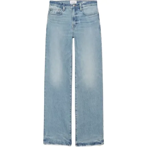 Weite Bein Jeans Le Jane , Damen, Größe: W26 - Frame - Modalova