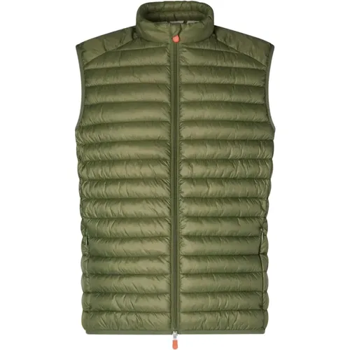 Adamus Quilted Vest , male, Sizes: 4XL - Save The Duck - Modalova