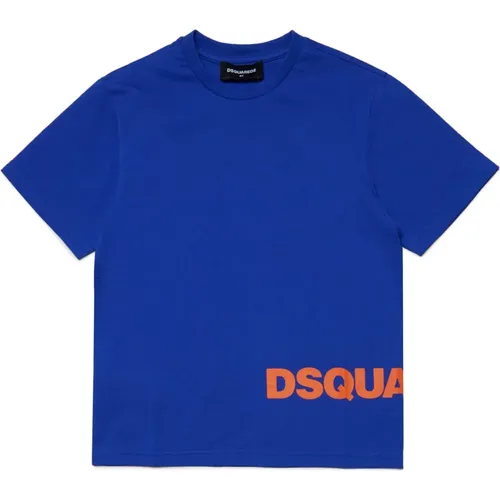 T-shirts,Kinder Logo T-shirts und Polos - Dsquared2 - Modalova