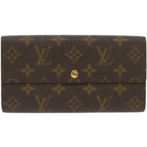 Pre-owned Canvas wallets , female, Sizes: ONE SIZE - Louis Vuitton Vintage - Modalova