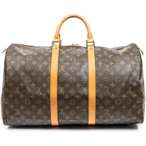 Pre-owned Coated canvas handbags , female, Sizes: ONE SIZE - Louis Vuitton Vintage - Modalova