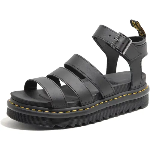 Damen Blaire Schwarze Hydro Sandalen , Damen, Größe: 40 EU - Dr. Martens - Modalova