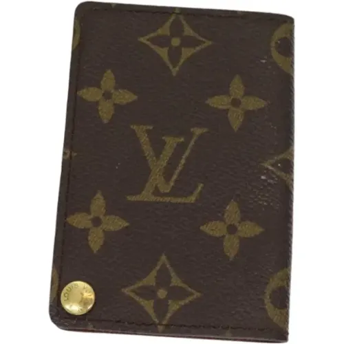 Pre-owned Canvas wallets , female, Sizes: ONE SIZE - Louis Vuitton Vintage - Modalova