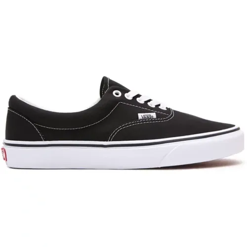 Schwarze ComfyCush Era Leinwand Sneakers , Herren, Größe: 44 1/2 EU - Vans - Modalova