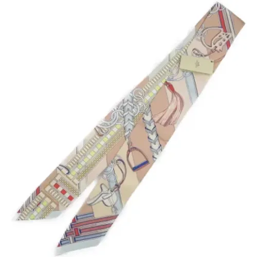 Pre-owned Silk scarves , female, Sizes: ONE SIZE - Hermès Vintage - Modalova