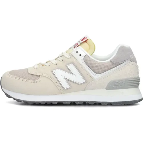 Beige Low Sneakers U574 D , Damen, Größe: 37 EU - New Balance - Modalova