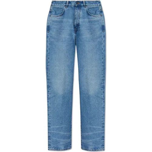Jeans mit geradem Bein , Herren, Größe: W33 - Versace - Modalova