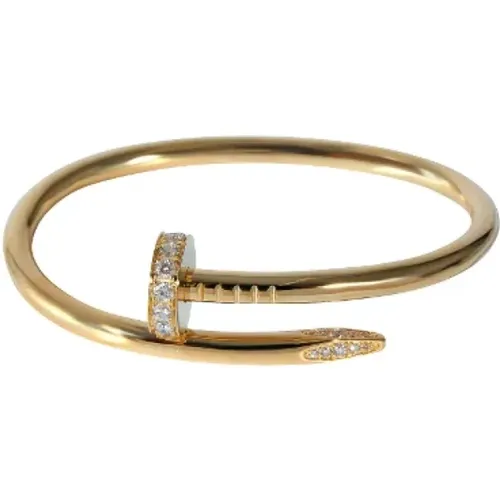 Pre-owned Gold bracelets , female, Sizes: ONE SIZE - Cartier Vintage - Modalova