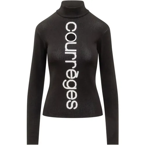 Stylish Turtleneck , female, Sizes: XS, M, S - Courrèges - Modalova