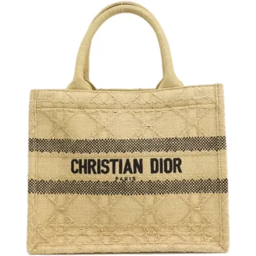 Pre-owned Raffia handbags , female, Sizes: ONE SIZE - Dior Vintage - Modalova