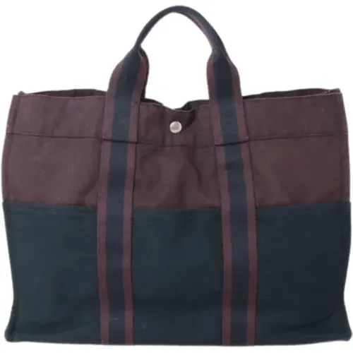 Pre-owned Canvas totes , female, Sizes: ONE SIZE - Hermès Vintage - Modalova