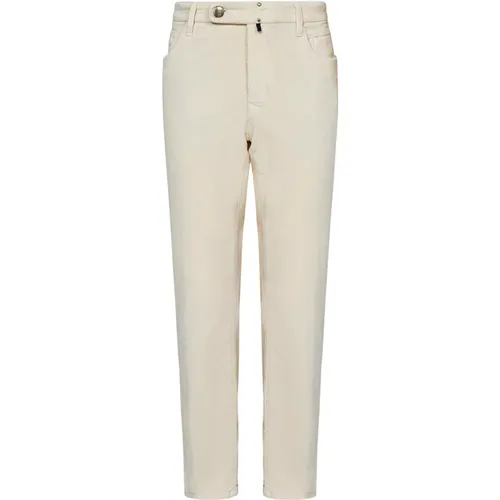 Slim-Fit Trousers Aw24 , male, Sizes: W31, W36, W30, W32, W38, W33, W34 - Incotex - Modalova