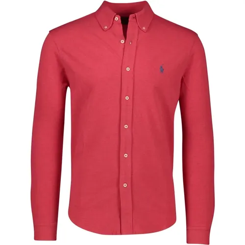 Casual shirt with long sleeves , male, Sizes: S, L, XL - Ralph Lauren - Modalova